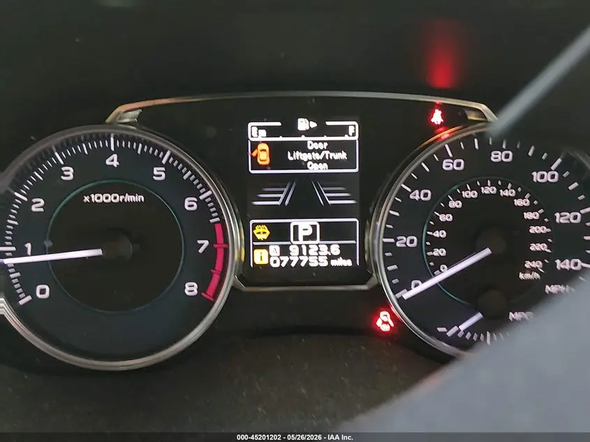 2017 SUBARU CROSSTREK 2.0I PREMIUM