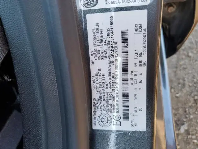 2016 FORD FIESTA TITANIUM  