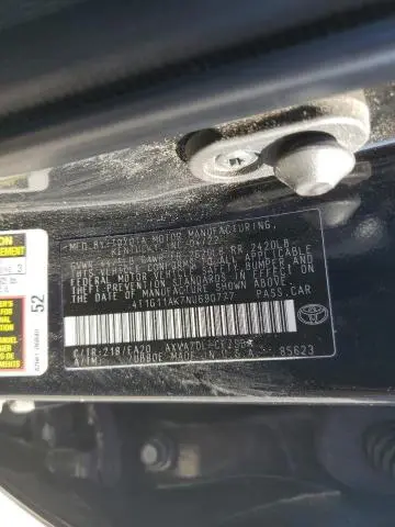 2022 TOYOTA CAMRY SE  