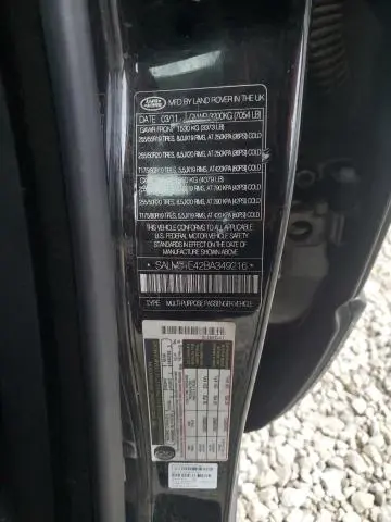 2011 LAND ROVER RANGE ROVER HSE LUXURY  