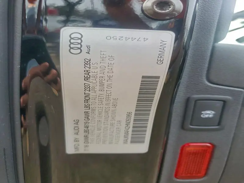 2017 AUDI A4 ULTRA PREMIUM  