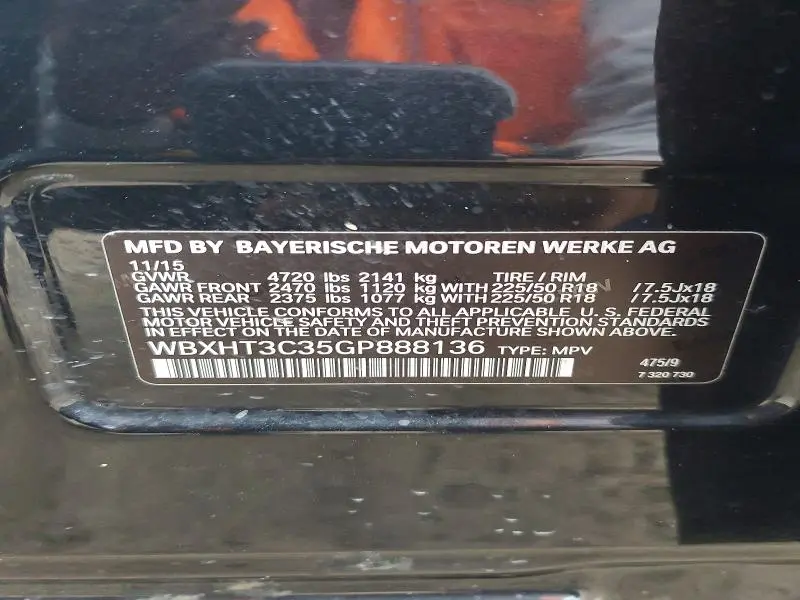 2016 BMW X1 XDRIVE28I  