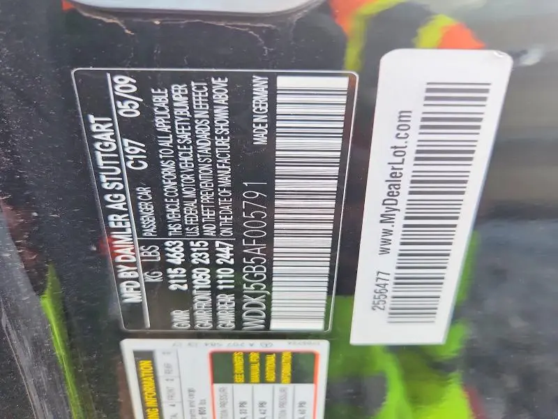 2010 MERCEDES-BENZ E 350  