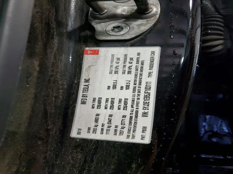 2018 TESLA MODEL 3   