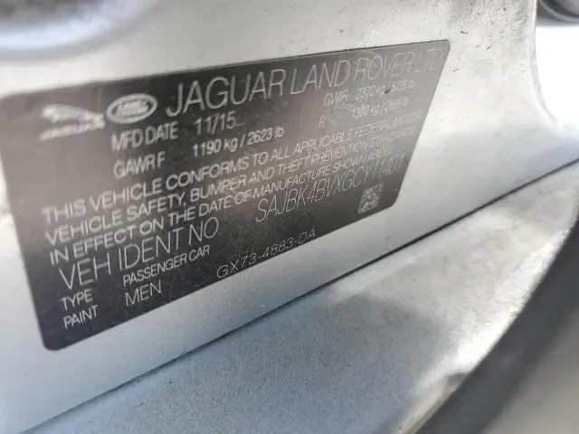 2016 JAGUAR XF PRESTIGE  