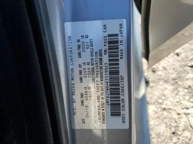 2014 MAZDA 6 GRAND TOURING  