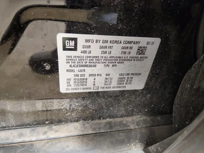 2021 BUICK ENCORE PREFERRED  