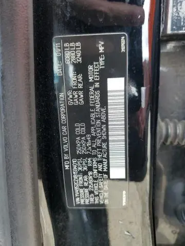 2011 VOLVO XC90 3.2  