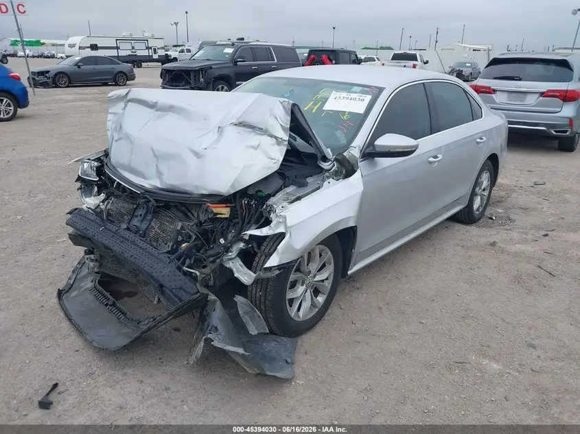 2016 VOLKSWAGEN PASSAT 1.8T S