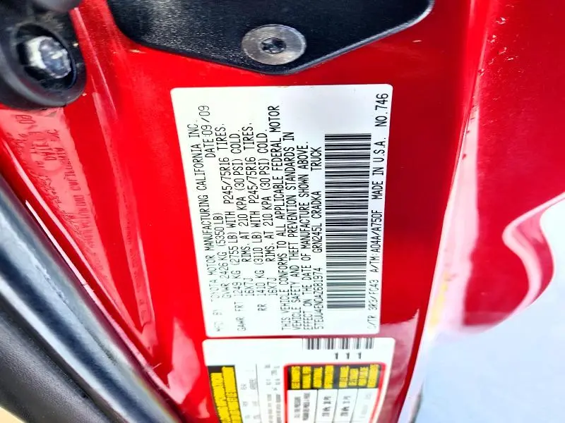 2010 TOYOTA TACOMA ACCESS CAB  