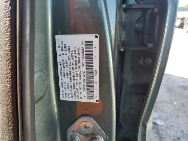 2010 HONDA ACCORD EX  