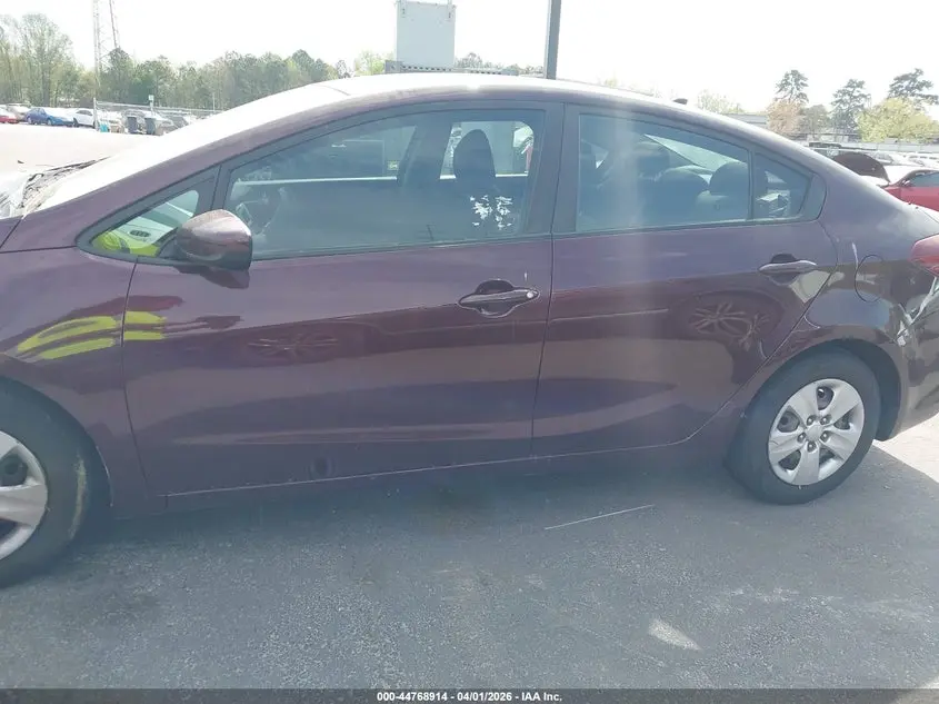 2018 KIA FORTE LX