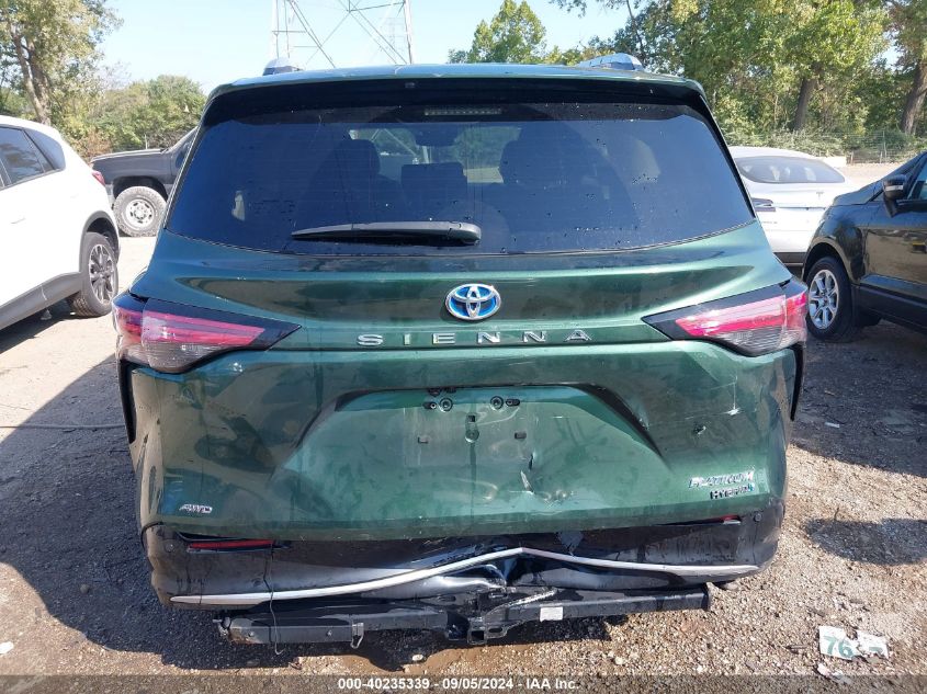 2022 TOYOTA SIENNA PLATINUM