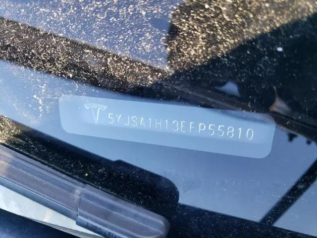 2014 TESLA MODEL S   