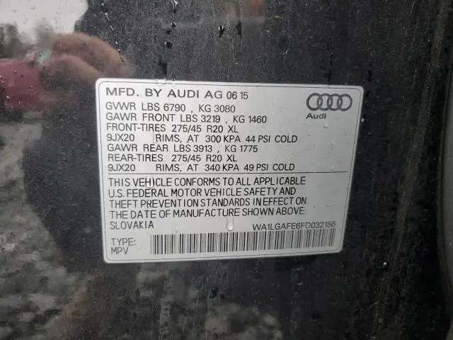 2015 AUDI Q7 PREMIUM PLUS