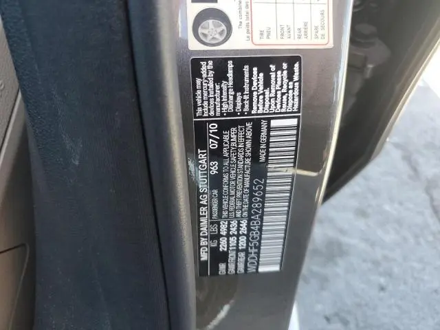 2011 MERCEDES-BENZ E 350