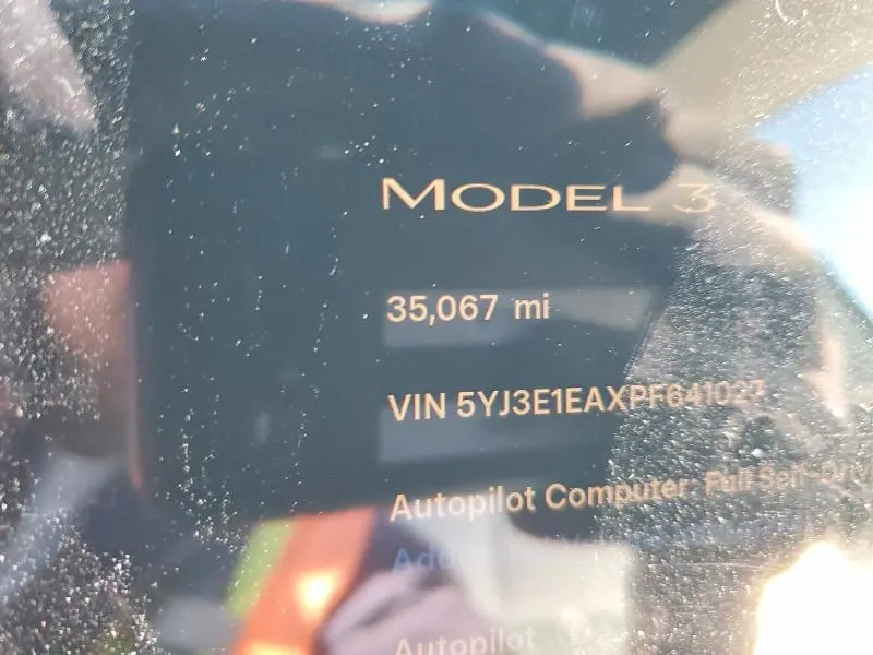 2023 TESLA MODEL 3   