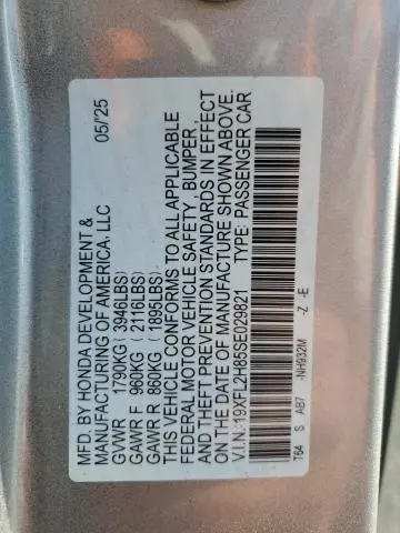 2025 HONDA CIVIC SPORT  