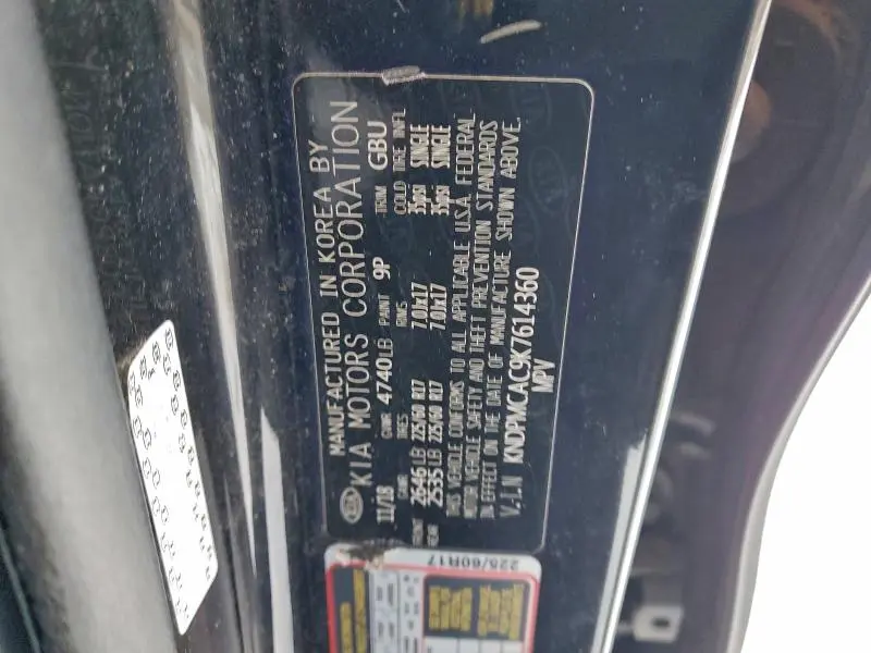 2019 KIA SPORTAGE LX  