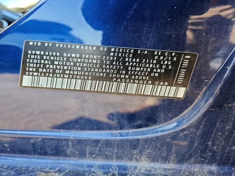 2014 VOLKSWAGEN JETTA TDI  