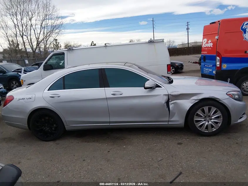 2015 MERCEDES-BENZ S 550 4MATIC