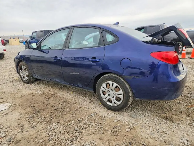 2010 HYUNDAI ELANTRA BLUE  