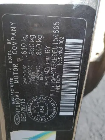 2014 HYUNDAI ACCENT GLS  