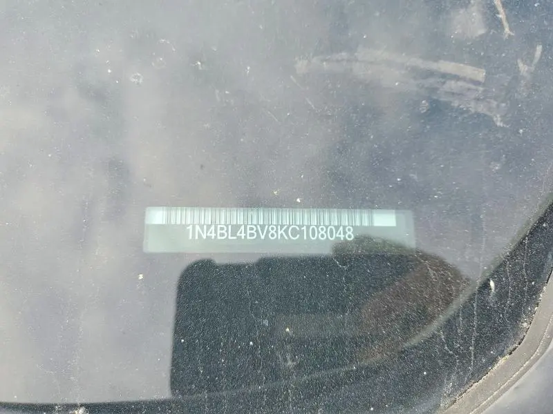 2019 NISSAN ALTIMA S  