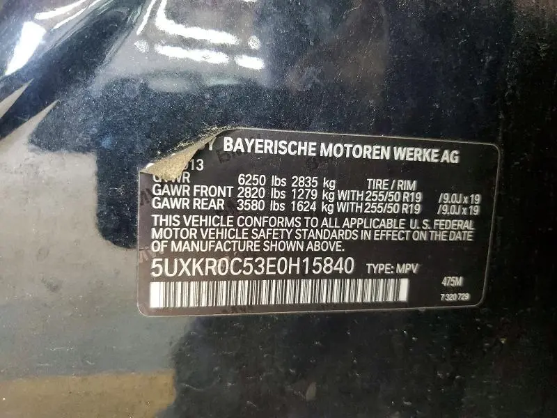 2014 BMW X5 XDRIVE35I  