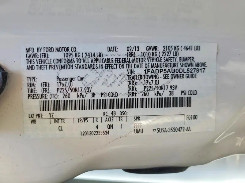 2013 FORD C-MAX SE  