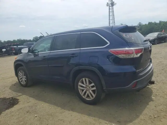 2015 TOYOTA HIGHLANDER LE  
