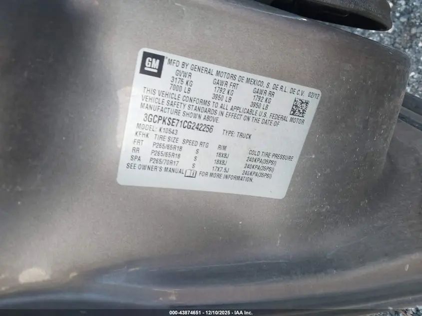 2012 CHEVROLET SILVERADO 1500 LT