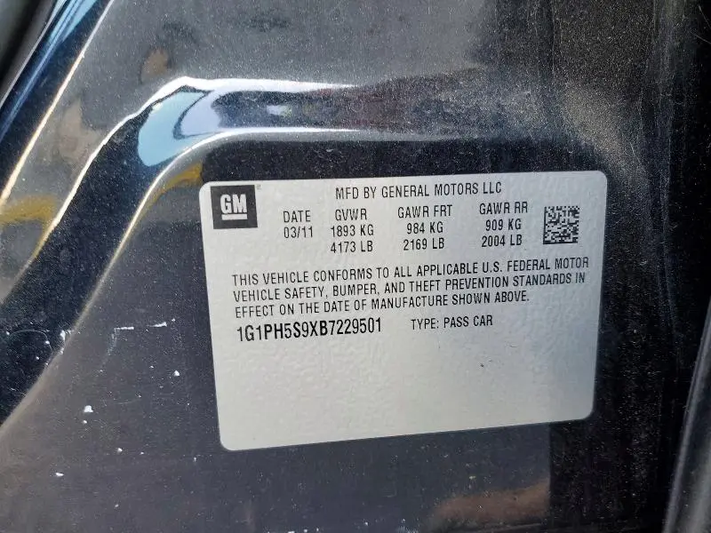 2011 CHEVROLET CRUZE LTZ  