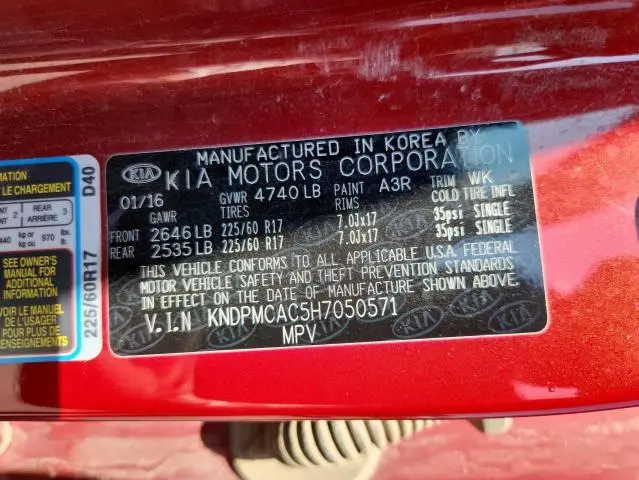 2017 KIA SPORTAGE LX  