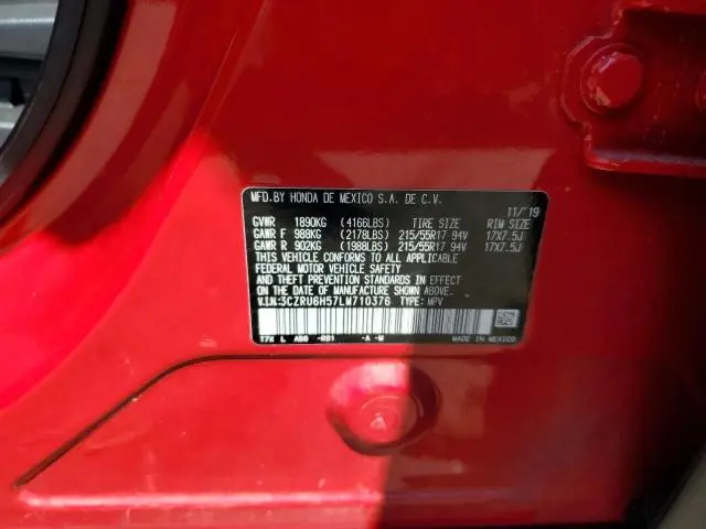 2020 HONDA HR-V EX  