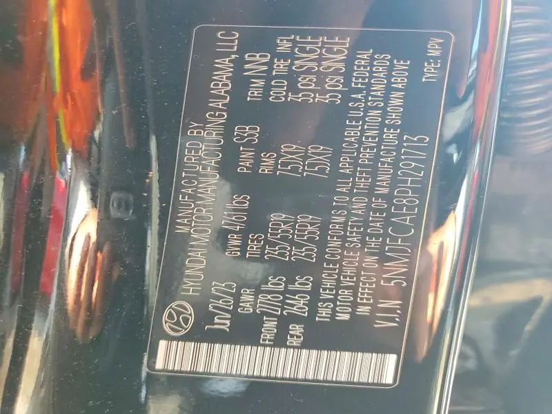 2023 HYUNDAI TUCSON SEL  