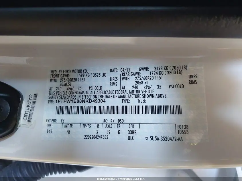 2022 FORD F-150 XLT