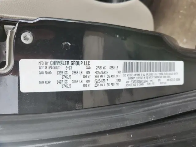 2014 CHRYSLER TOWN & COUNTRY TOURING  