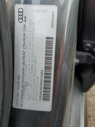2014 AUDI A6 PRESTIGE  