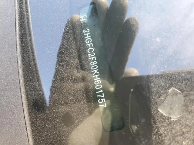 2019 HONDA CIVIC SPORT  