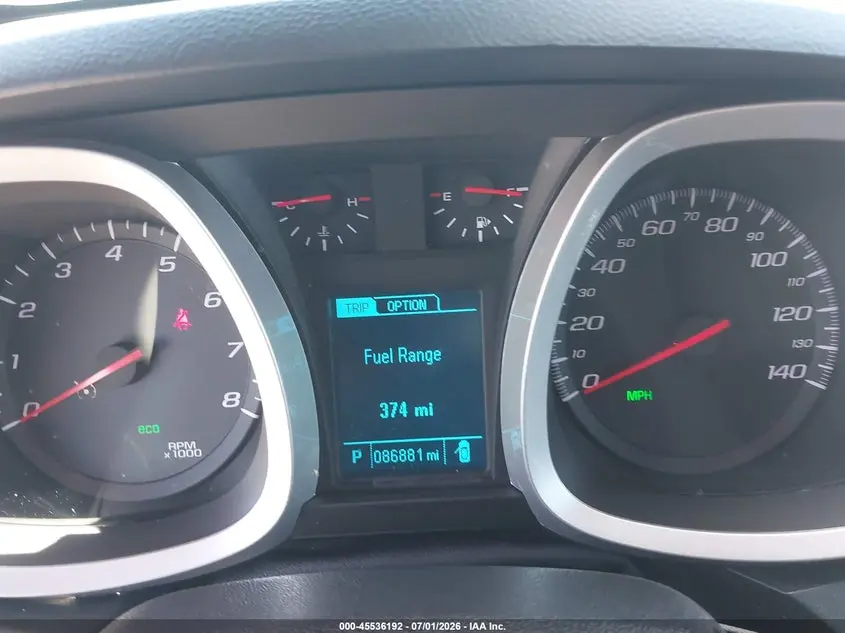2017 CHEVROLET EQUINOX LT