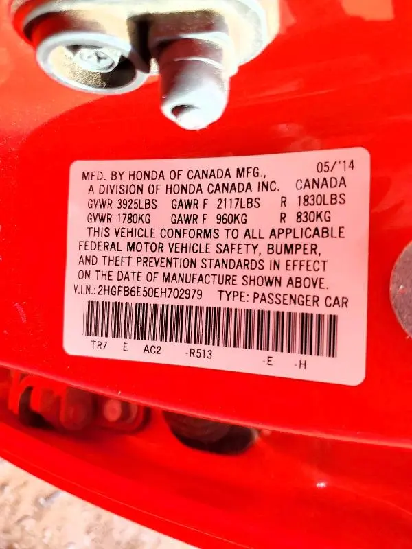 2014 HONDA CIVIC SI  