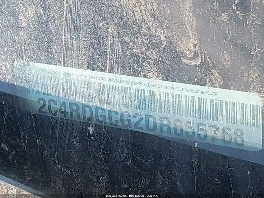 2013 DODGE GRAND CARAVAN SXT