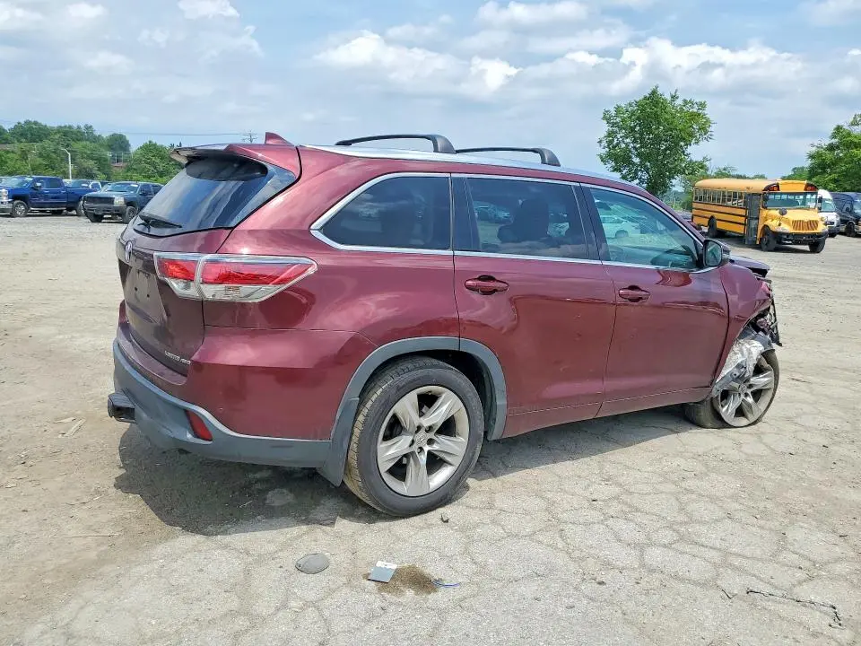2015 TOYOTA HIGHLANDER LIMITED PLATINUM  