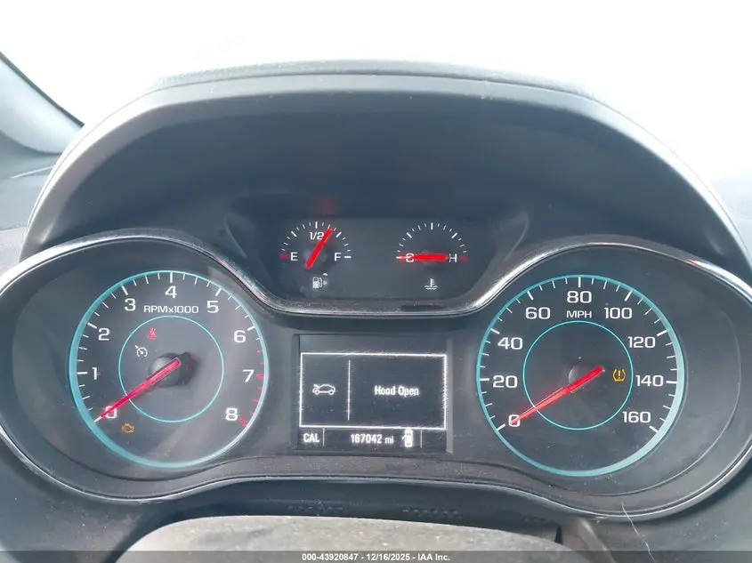 2017 CHEVROLET CRUZE LT MANUAL