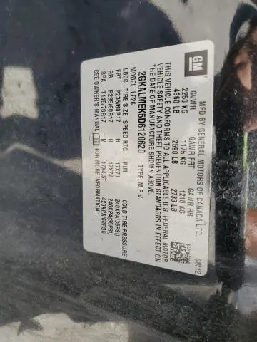 2013 GMC TERRAIN SLE  