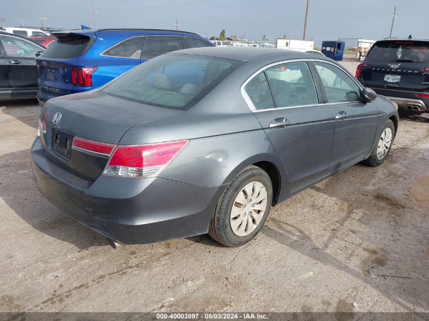 2011 HONDA ACCORD 2.4 LX