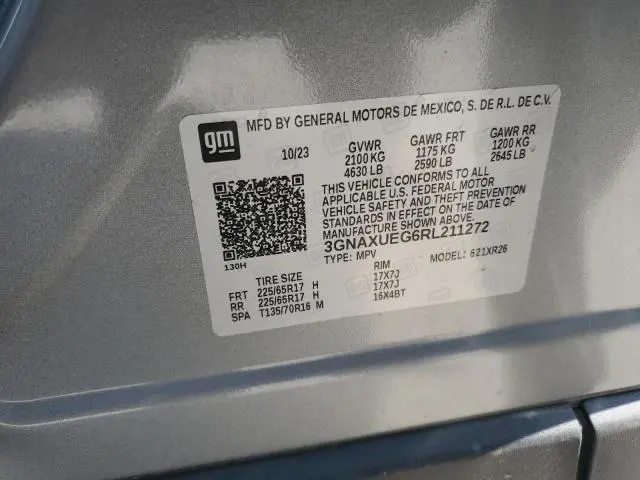 2024 CHEVROLET EQUINOX LT  