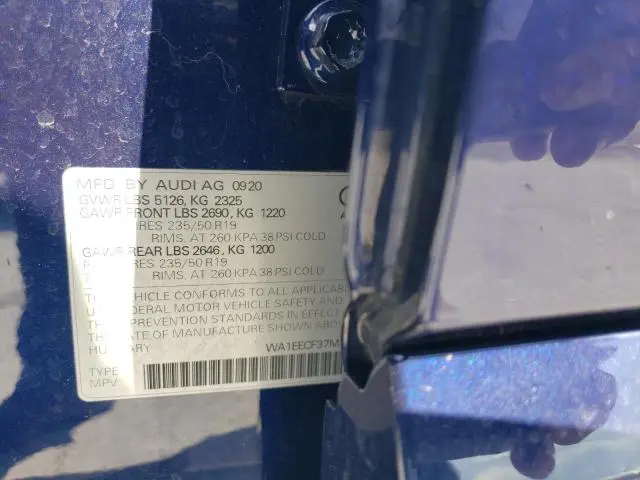2021 AUDI Q3 PREMIUM PLUS S LINE 45  