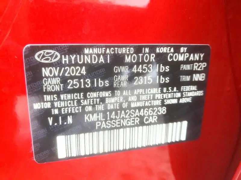 2025 HYUNDAI SONATA SEL  